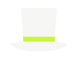 The Haldane hat, paper on ink